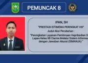 Inovasi “SIMANJA” Antar Ipan, S.H. Raih Peringkat VIII Nasional pada Pelatihan Kepemimpinan Pengawas