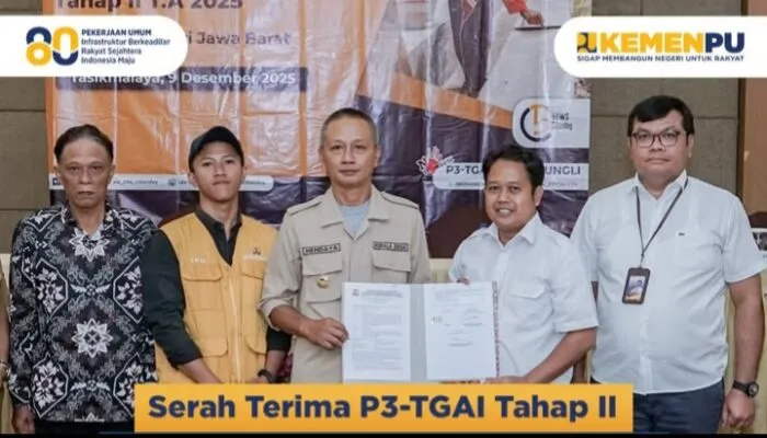 Serah Terima Program P3-TGAI BBWS Citanduy