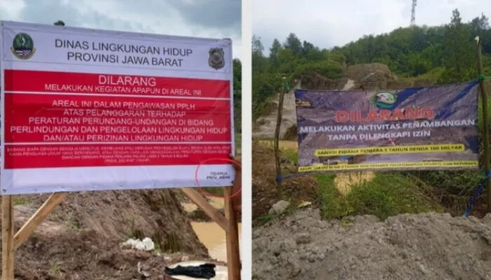 Diduga Tebang Pilih Penutupan Tambang, Oknum DLH Jabar Disorot Saat Sidak di Nagreg