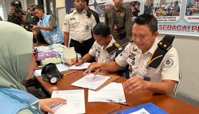 Deteksi Dini Narkoba, Lapas Ciamis Gandeng BNNK Lakukan Tes Urine Mendadak