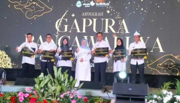 SMPN 1 Ciamis Raih Juara 1 Anugerah Gapura Pancawaluya Tingkat Kabupaten Ciamis