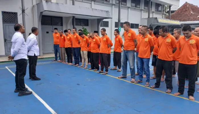 Tanamkan Disiplin Sejak Hari Pertama, Lapas Ciamis Bekali Tahanan Baru Pemahaman Tata Tertib