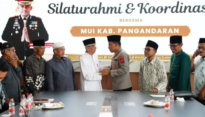 Perkuat Sinergi Ulama dan Polri, Kapolres Pangandaran Ajak MUI Jaga Kamtibmas Bernuansa Religius