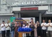 Dari Balik Tembok Lapas, Kepedulian Lapas Ciamis Hadir Lewat Bakti Sosial untuk Masyarakat