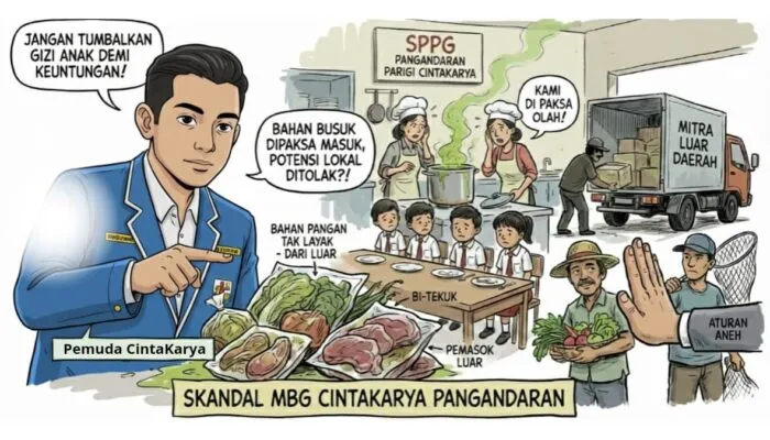 Skandal Bahan Pangan Tak Layak di MBG Cintakarya, Tian Kadarisman: Jangan Tumbalkan Gizi Anak Demi Keuntungan Pemasok Luar!