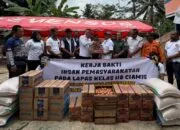 Bersama Bangkit Pasca Banjir, Lapas Kelas II B Ciamis Salurkan Bantuan untuk Warga Bangunsari
