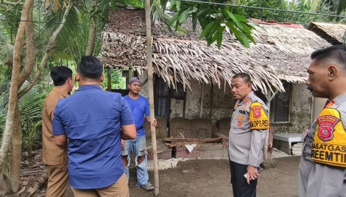 Polres Pangandaran Realisasikan Program Rutilahu, Tiga Warga Lansia dan Buruh Harian Dapat Hunian Layak