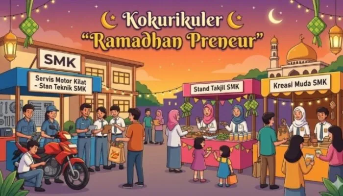SMKN 1 Panjalu Laksanakan Pesantren Ekologi Plus Kokurikuler Ramadhan Preneur