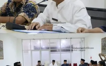 Wakil Wali Kota Pimpin Rapat Koordinasi Transisi Kepemimpinan BAZNAS Lubuk Linggau