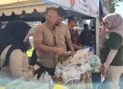 Polres Pangandaran Kembali Gelar Pasar Pangan Murah, Warga Antusias Sambut Menjelang Lebaran