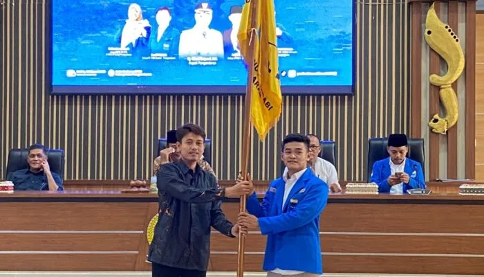 PMII STITNU Al Farabi Pangandaran Lantik Pengurus Komisariat ke-VIII, Angkat Isu Libur Lebaran Tanpa Chaos