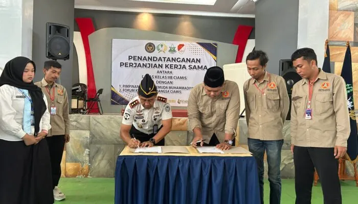 Sinergi Pembinaan Warga Binaan, Lapas Ciamis Gandeng Pemuda Muhammadiyah dan FKB