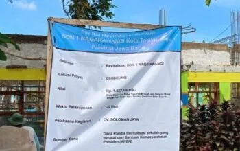 Dugaan Penggiringan Kontraktor pada Proyek Revitalisasi SDN 1 Nagarawangi Jadi Sorotan Publik