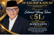 Mayjen TNI Purn Dr. Saurip Kadi, SIP