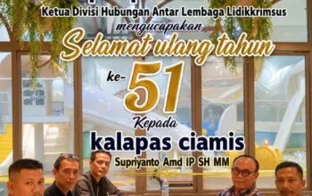 Silaturahmi dan Konsolidasi, Lidikkrimsus Gelar Pertemuan Santai di Ciamis