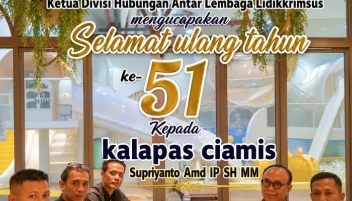 Silaturahmi dan Konsolidasi, Lidikkrimsus Gelar Pertemuan Santai di Ciamis