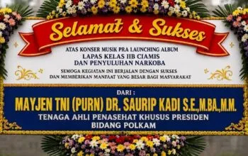Lagu Karya Warga Binaan Lapas Ciamis Tembus Rekor Indonesia, Dapat Dukungan Artis Nasional