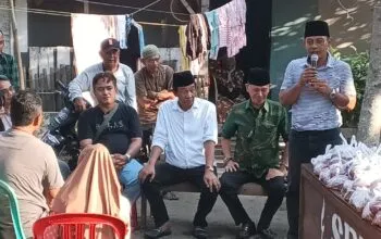 Ketua DPRD Pangandaran Hadiri Penyembelihan Hewan Kurban Serikat Petani Pasundan di Wonoharjo