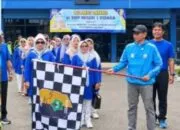 Peringati Haornas Ke-43, SMPN 1 Cisaga Gelar Giat Jalan Sehat