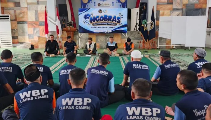 Kalapas Ciamis Pimpin Langsung ‘Ngobras’, Tegaskan Pentingnya Perencanaan Diri Warga Binaan