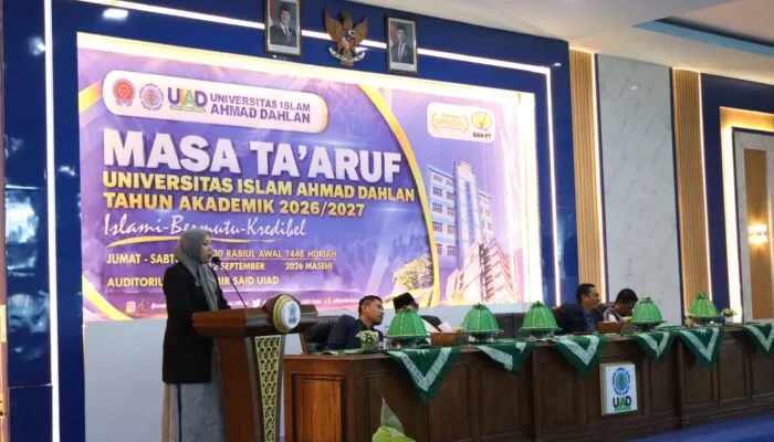 Masa Ta’aruf MASTA 2026 UIAD Sinjai Dimulai, Rektor Ajak Mahasiswa Baru Berproses Jadi Pribadi Unggul