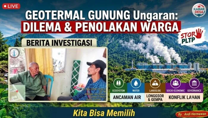 ​Hasil Investigasi Lapangan Aliansi: Kawasan Hutan Lindung Gunung Ungaran Terancam Proyek Geotermal, Warga Gonoharjo Hingga Limbangan Kompak Menolak