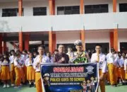 Sematkan Budaya Tertib Sejak Dini, Sat Lantas Polres Toraja Utara Gelar Police Goes to School di SMA Kristen Rantepao