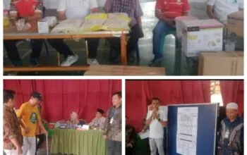 Ketua LPM Ciketing Udik Salim Samsudin dan Anggota DPRD Fraksi PDI Turut Menyaksikan Acara Pemilihan Ketua RW 09 Ciketing Udik