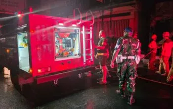 Diduga Akibat Regulator Gas Bocor, Ruko Nadi dan Bakmi Goreng di Purworejo Ludes Terbakar